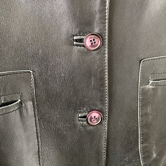 Vintage 100% genuine leather jacket BOD & CHRISTENSEN - Picture 2 of 7